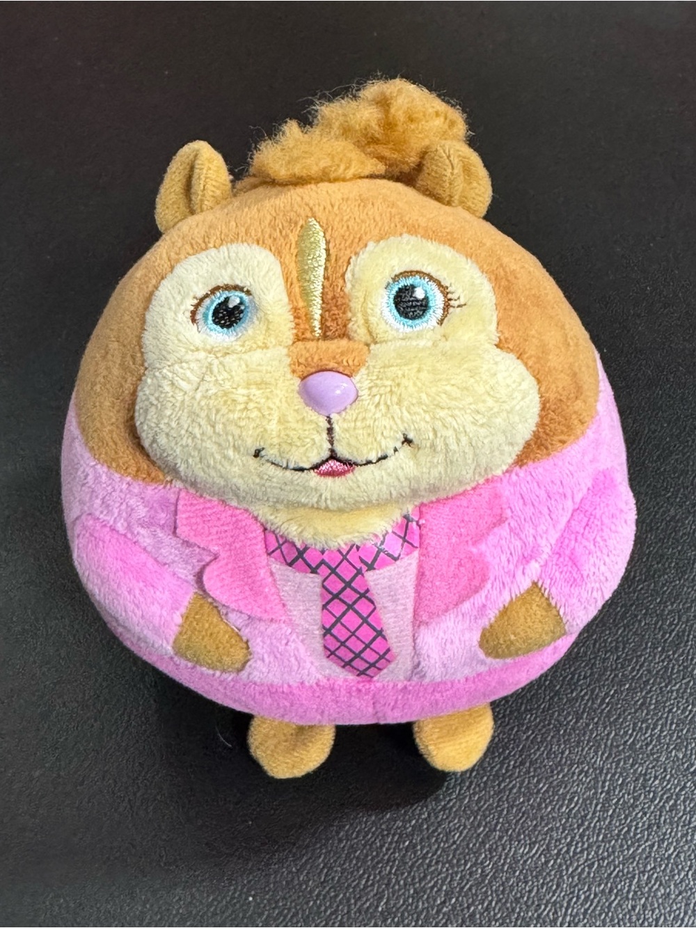 Ty Brittany Alvin The Chipmunks Plush in Pink and Yellow 2010s